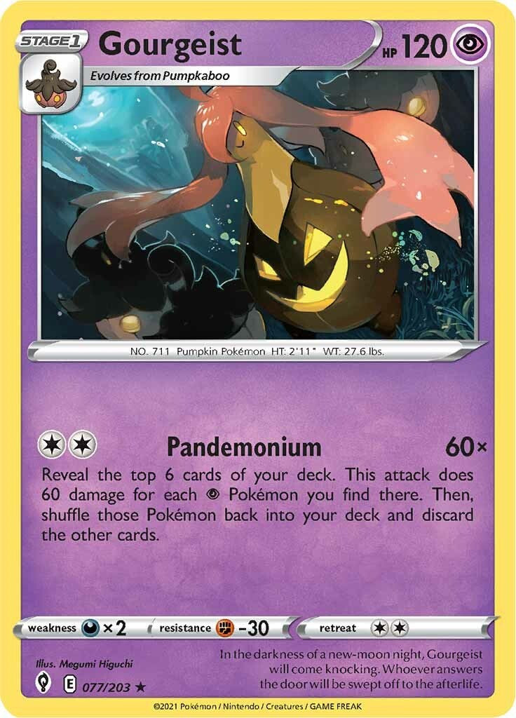 Gourgeist [077/203] [Evolving Skies] Reverse Holofoil