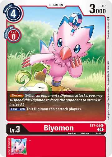 Biyomon [ST7-04] [Starter Deck 07: Gallantmon] Normal