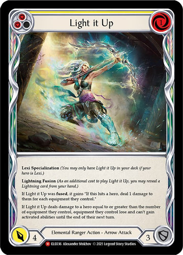 Light it Up [ELE036] [Tales of Aria] Unlimited Edition Rainbow Foil