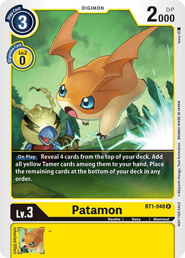 Patamon (Official Tournament Pack Vol.3) [BT1-048 R] [Release Special Booster 1.0]