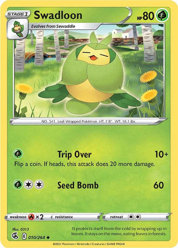 Swadloon [010/264] [Fusion Strike] Reverse Holofoil