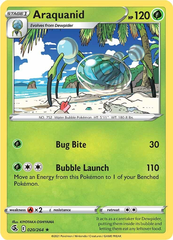 Araquanid [020/264] [Fusion Strike] Reverse Holofoil