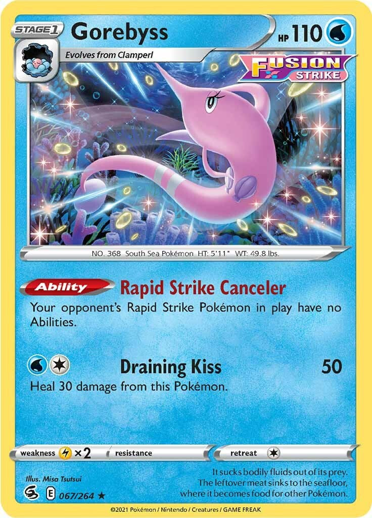 Gorebyss [067/264] [Fusion Strike] Reverse Holofoil