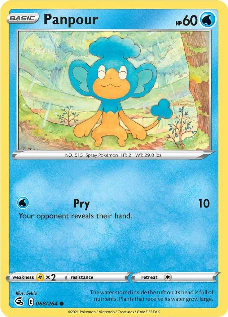 Panpour [068/264] [Fusion Strike] Reverse Holofoil
