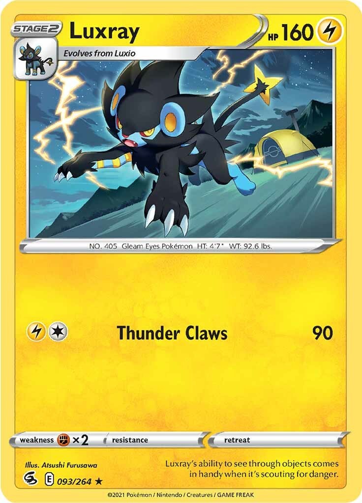 Luxray [093/264] [Fusion Strike] Reverse Holofoil