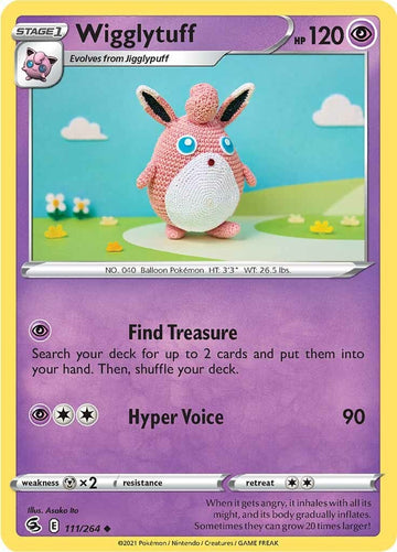 Wigglytuff [111/264] [Fusion Strike] Reverse Holofoil