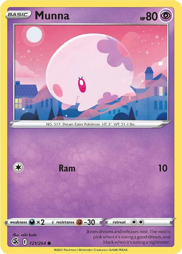 Munna [121/264] [Fusion Strike] Reverse Holofoil