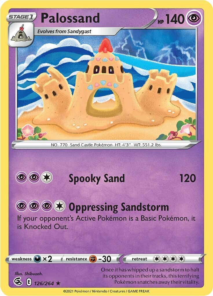 Palossand [126/264] [Fusion Strike] Reverse Holofoil