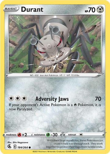 Durant [184/264] [Fusion Strike] Reverse Holofoil