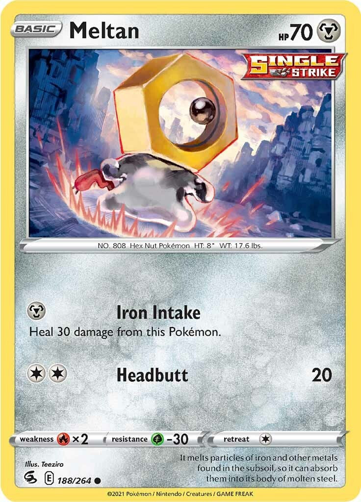 Meltan [188/264] [Fusion Strike] Reverse Holofoil