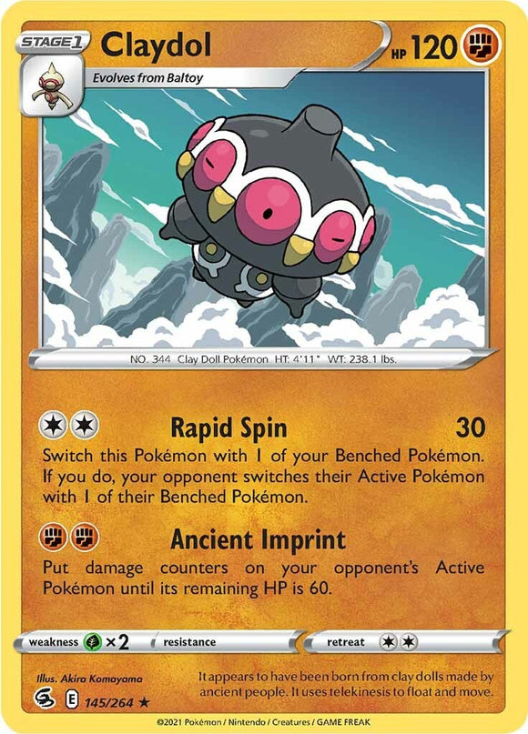Claydol [145/264] [Fusion Strike] Reverse Holofoil