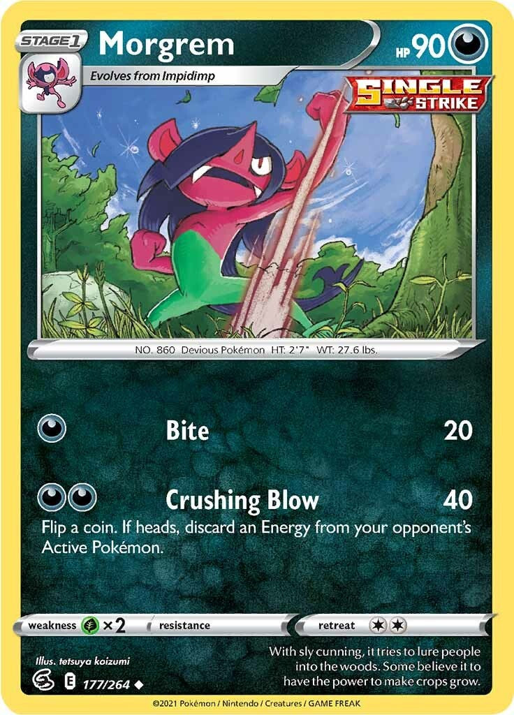 Morgrem [177/264] [Fusion Strike] Reverse Holofoil