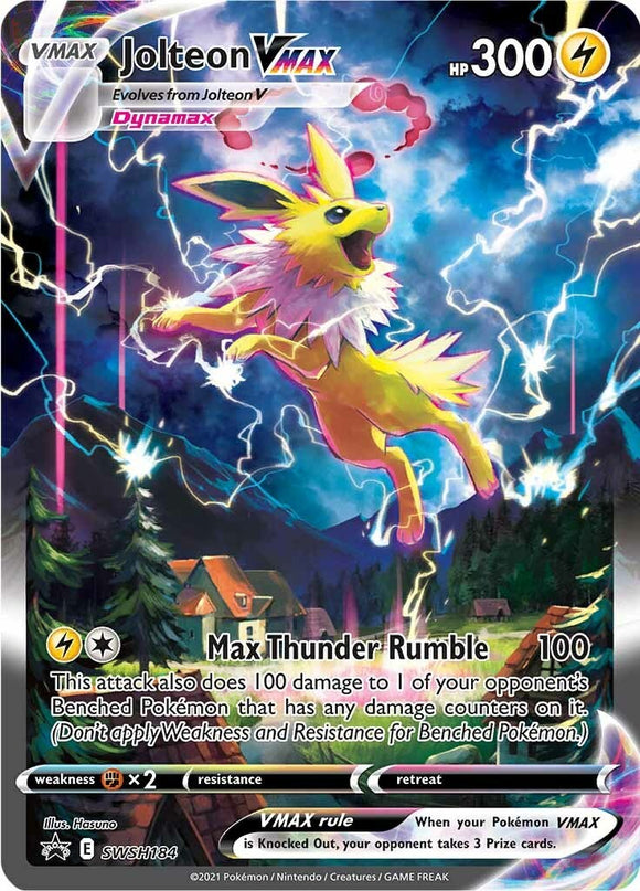 Jolteon VMAX [SWSH184] [Sword & Shield Promo Cards] Holofoil