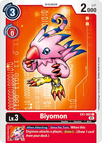 Biyomon [EX1-002 C] [Classic Collection]
