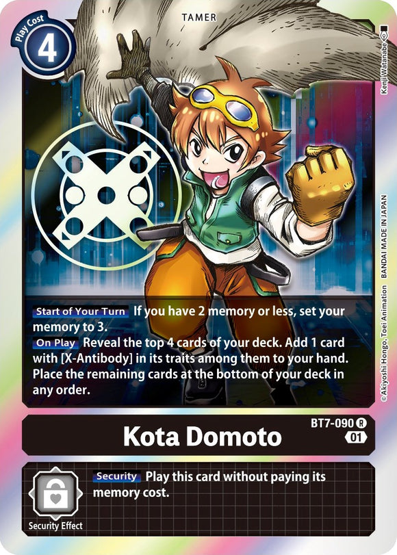 Kota Domoto [BT7-090 R] [Next Adventure] Foil