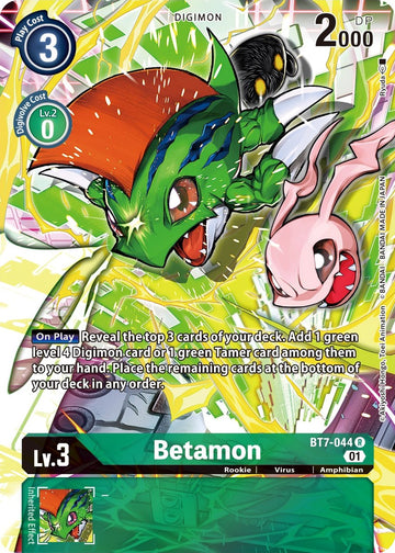 Betamon (Alternate Art) [BT7-044 R] [Next Adventure] Foil