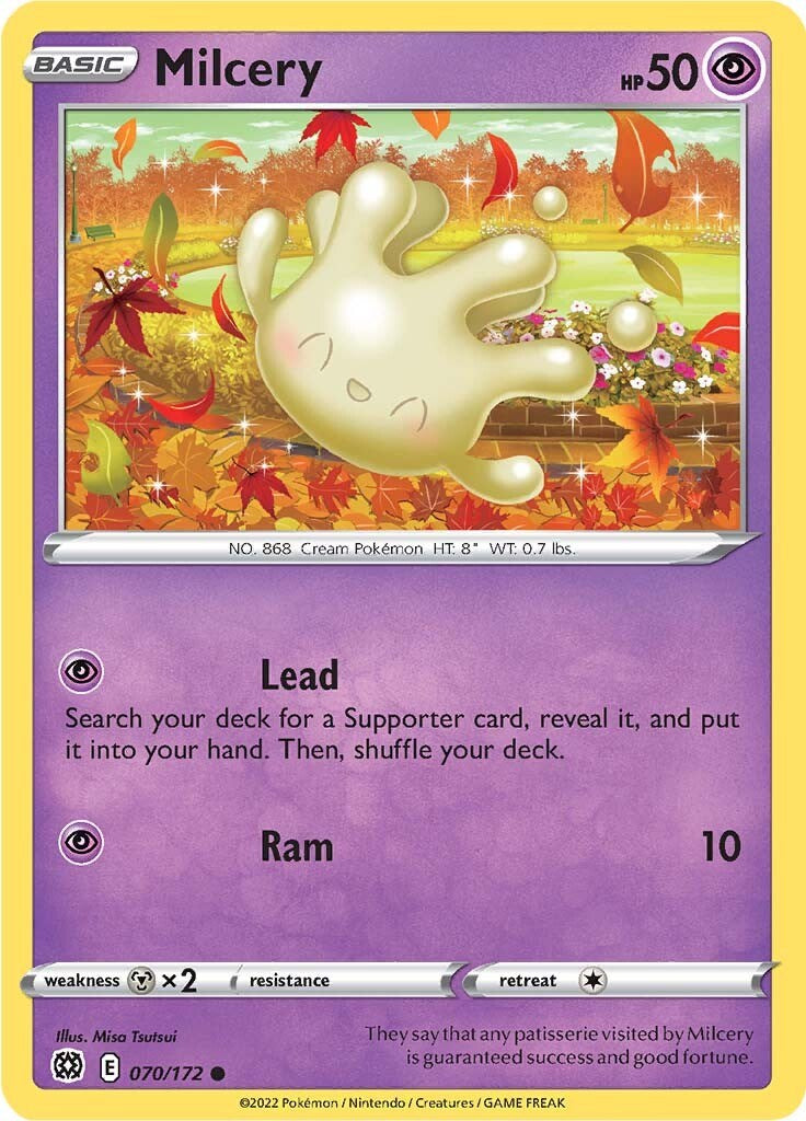 Milcery [070/172] [Brilliant Stars] Reverse Holofoil