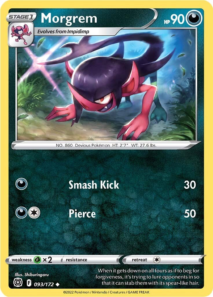 Morgrem [093/172] [Brilliant Stars] Reverse Holofoil