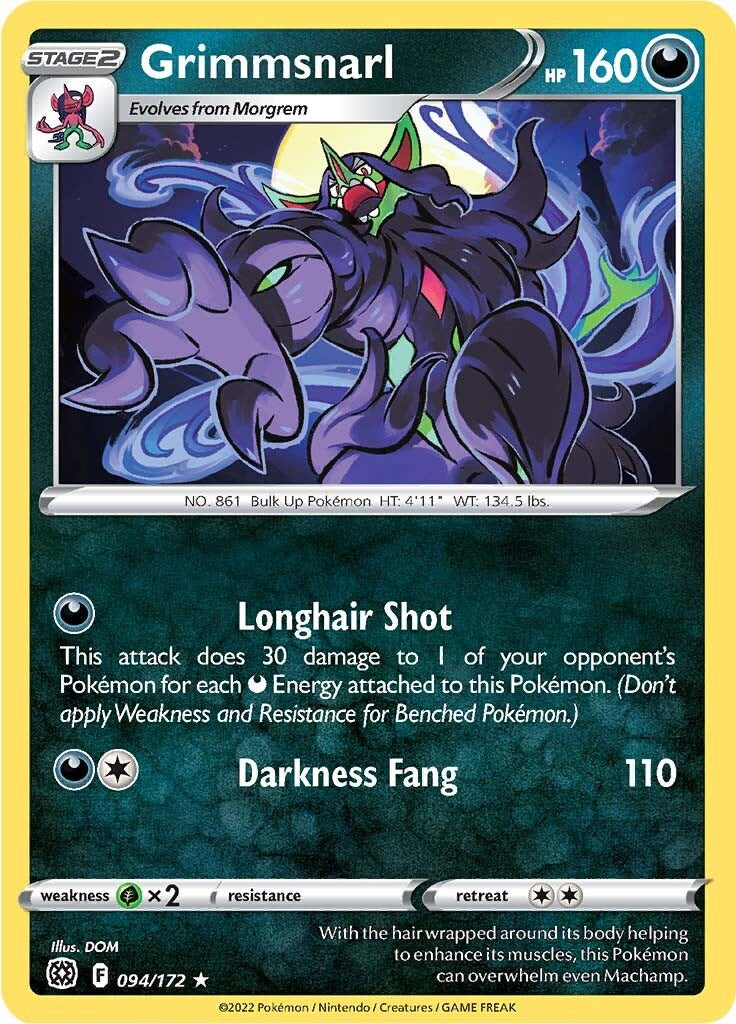 Grimmsnarl [094/172] [Brilliant Stars] Reverse Holofoil