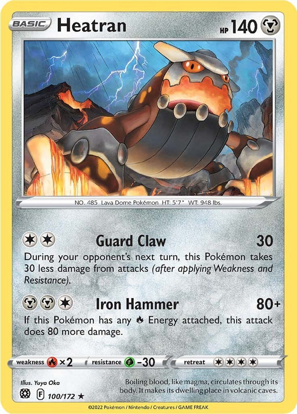 Heatran [100/172] [Brilliant Stars]