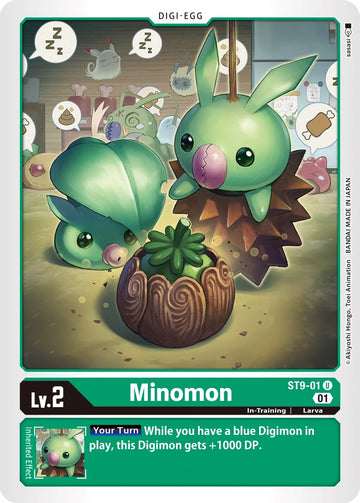 Minomon [ST9-01 U] [Starter Deck 09: Ultimate Ancient Dragon]