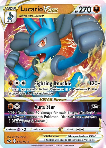 Lucario VSTAR [SWSH214] [Sword & Shield Promo Cards] Holofoil