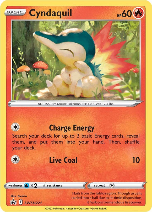 Cyndaquil [SWSH221] [Sword & Shield Promo Cards] Holofoil