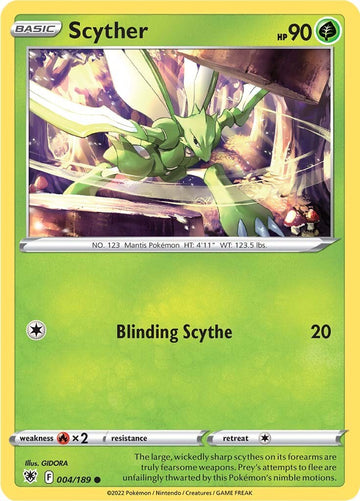 Scyther [004/189] [Astral Radiance] Reverse Holofoil