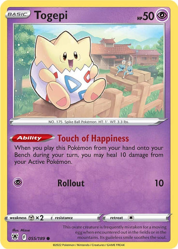 Togepi [055/189] [Astral Radiance] Reverse Holofoil