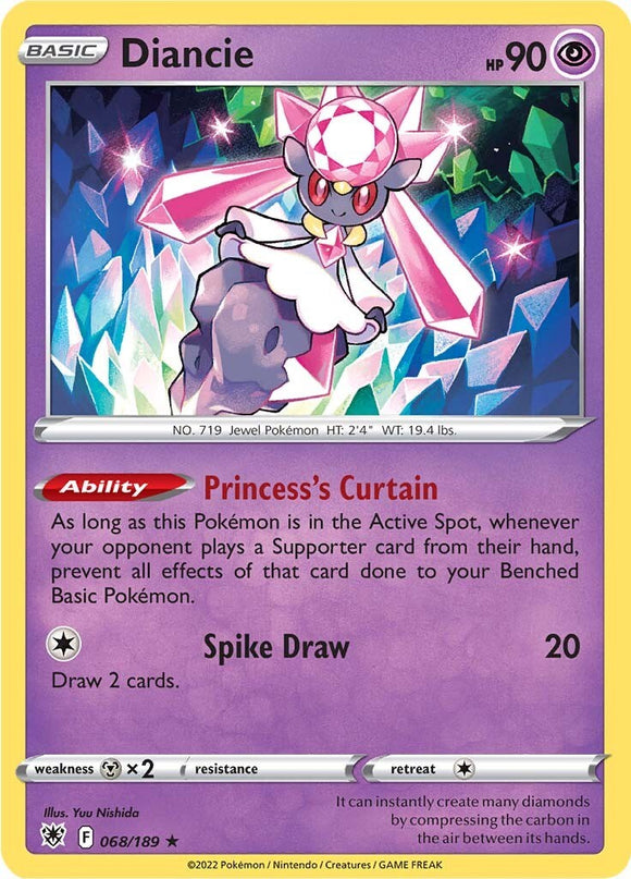Diancie [068/189] [Astral Radiance] Reverse Holofoil