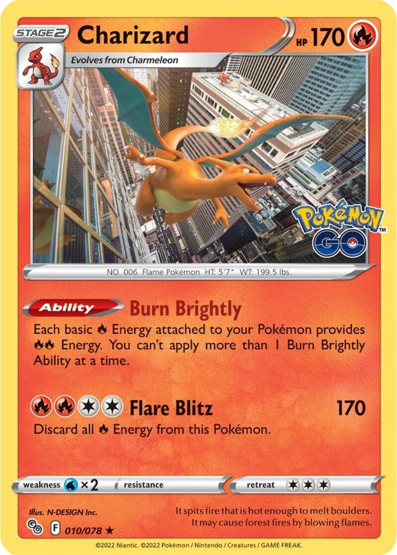 Charizard (010/078) [Pokémon  GO]