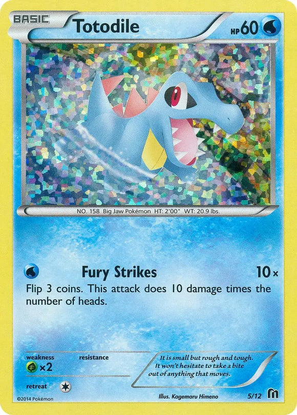 Totodile - 5/12 [005/012] [McDonald's Promos 2016] Holofoil