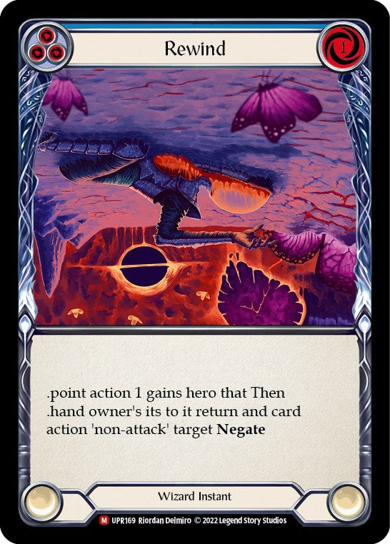 Rewind (Alternate Art) [UPR169] [Uprising] Rainbow Foil