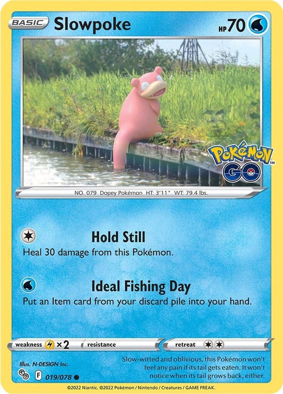 Slowpoke [019/078] [Pokemon GO] Reverse Holofoil