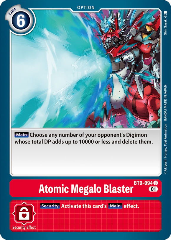 Atomic Megalo Blaster [BT9-094] [X Record] Normal