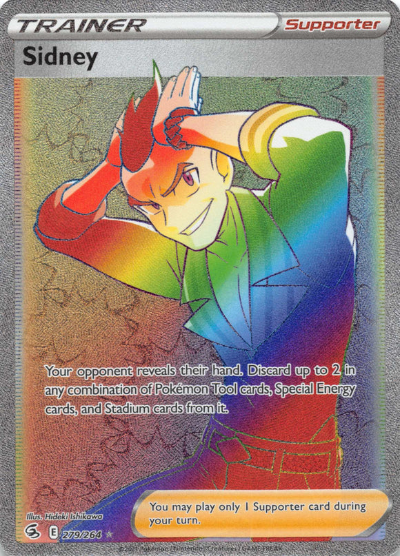 Sidney (279/264) [Sword & Shield: Fusion Strike]