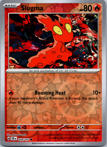 Slugma [028/162] - (Temporal Forces) Reverse Holofoil