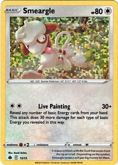 Smeargle - 15/15 [015/015] [McDonald's Promos 2022] Holofoil
