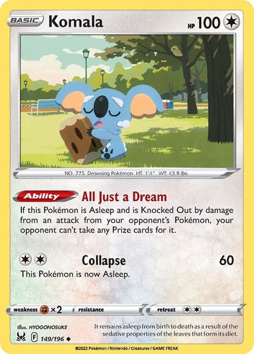 Komala [149/196] [Lost Origin] Reverse Holofoil