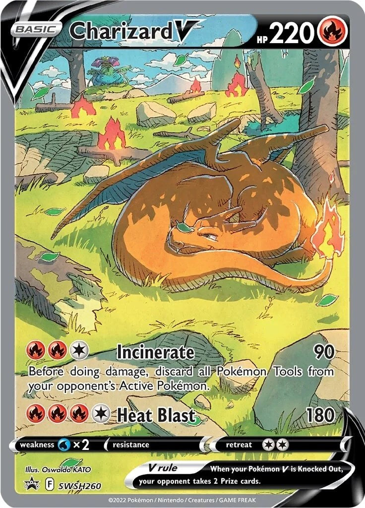 Charizard V [SWSH260] [Sword & Shield Promo Cards] Holofoil