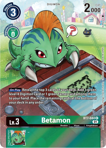 Betamon (25th Special Memorial Pack) [BT7-044 R] [Next Adventure] Foil