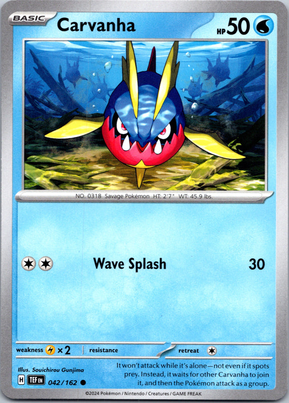 Carvanha [042/162] - (Temporal Forces)