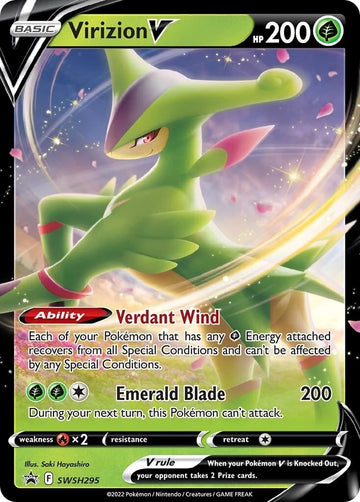 Virizion V [SWSH295] [Sword & Shield Promo Cards] Holofoil