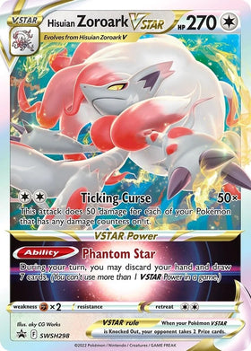 Hisuian Zoroark VSTAR [SWSH298] [Sword & Shield Promo Cards] Holofoil