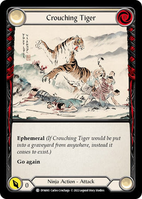 Crouching Tiger [DYN065] [Dynasty] Rainbow Foil