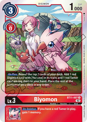 Biyomon [BT11-007 R] [Dimensional Phase] Foil