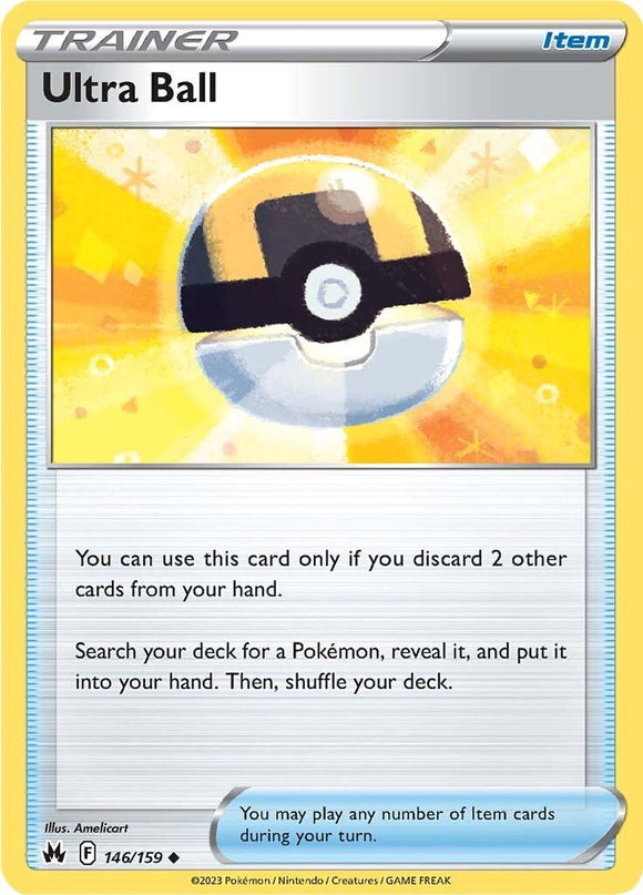 Ultra Ball [146/159] [Crown Zenith] Reverse Holofoil