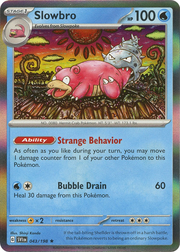 Slowbro [43] - (SV01 Scarlet & Violet Base Set) Holofoil