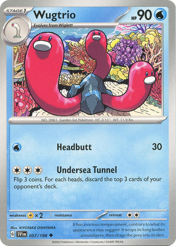 Wugtrio [057/198] [Scarlet & Violet Base Set] Reverse Holofoil