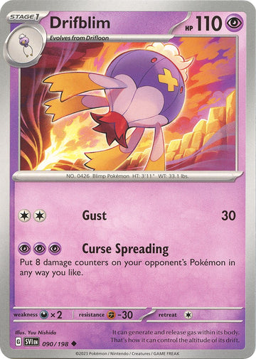 Drifblim [090/198] [Scarlet & Violet Base Set] Reverse Holofoil